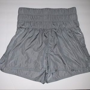 Free People ( FP MOVEMENT ) The Way Home Shorts. Color Arctic Mist. Size Medium.